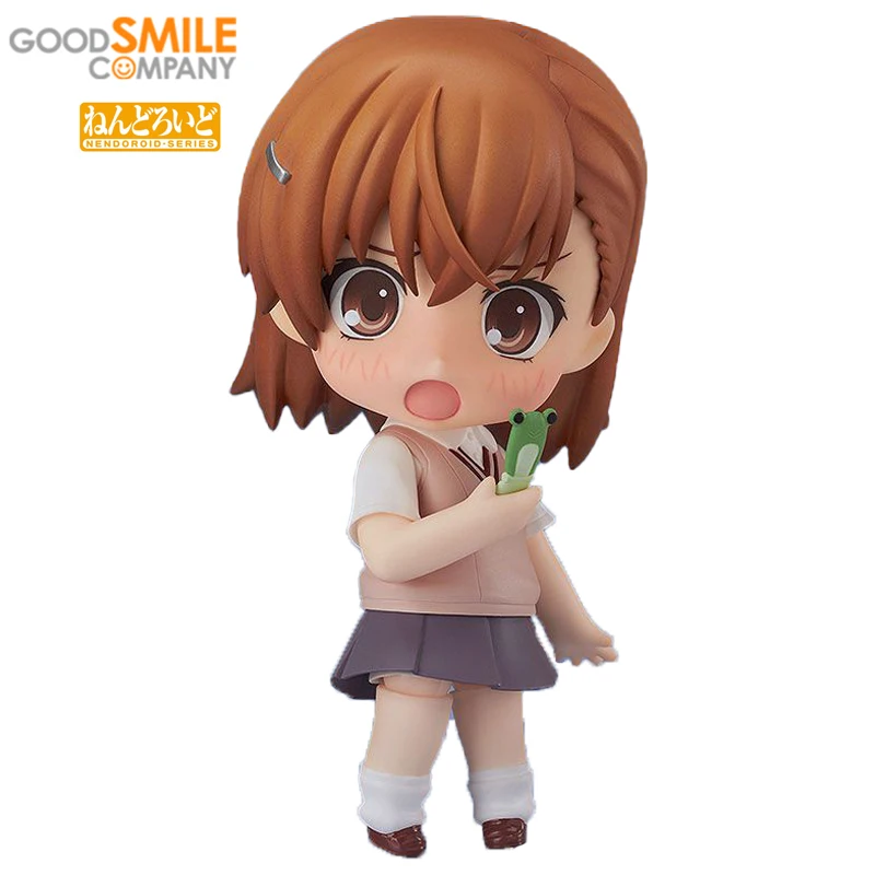 

GoodSmile Original NENDOROID GSC 345 Mikoto Misaka Toaru Kagaku No Railgun T Action Anime Figure Doll Model Toy Display Collect
