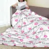 Ask Me About Mary Kay Blankets Flannel Lightweight Sofa Throw Blankets For Home Bedroom Travel Throws Bedspread Quilt 4