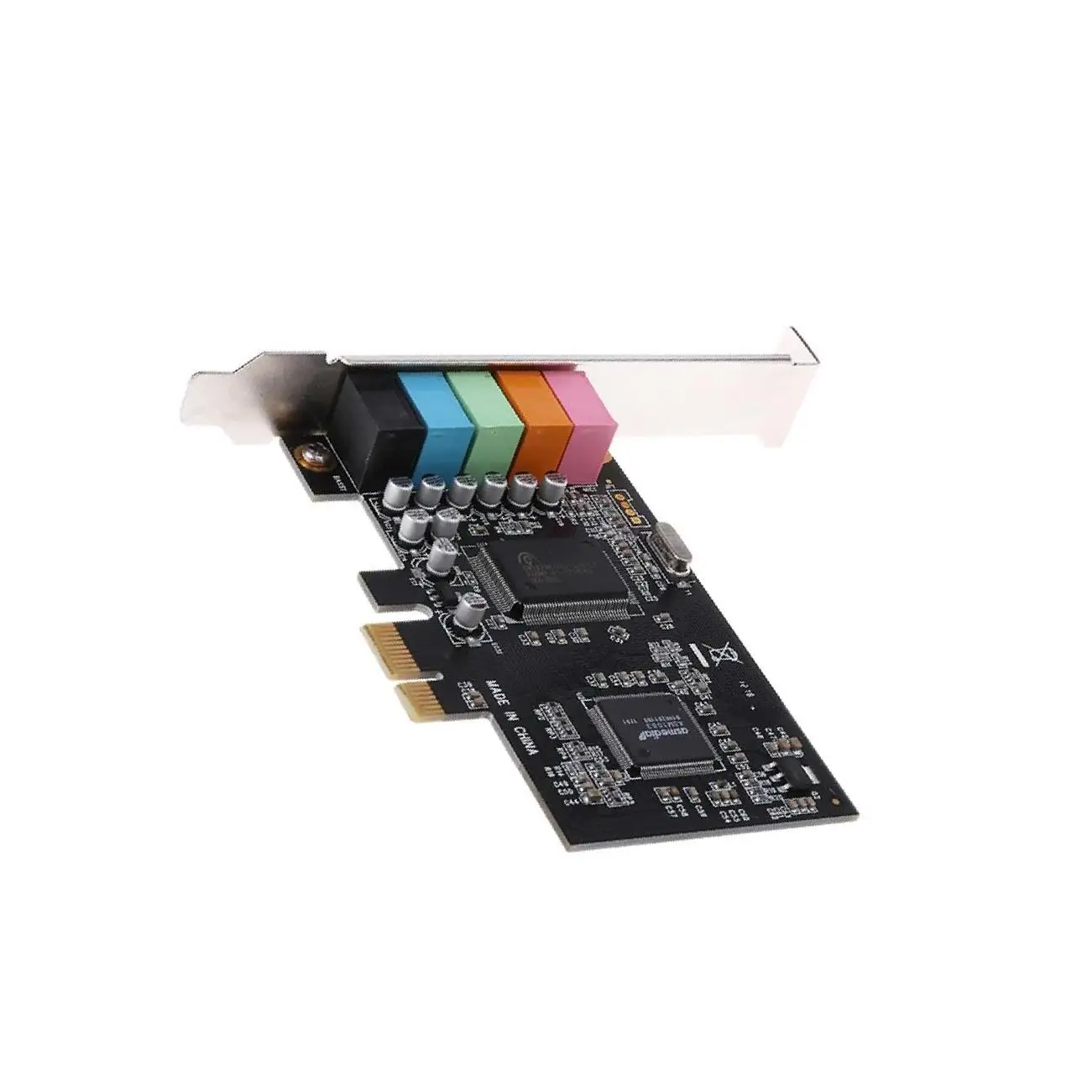 

Звуковая карта PCIE Express 5 1ch CMI8738 с низкопрофильным кронштейном