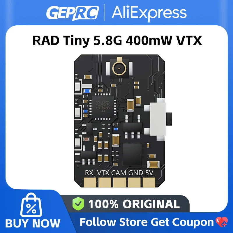 GEPRC RAD Tiny 5.8G 400mW VTX Transmitter VTX Play Racing