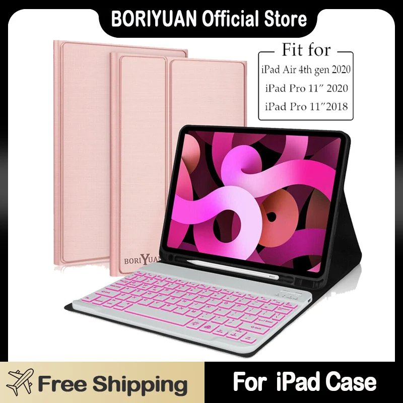 Magic Keyboard For iPad Pro 11 Case 2021 2020 Air 4 10.9 Cover