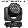 19x15w zoom moving head light rgbw 4-in-1 1915 Zoom beam wash lights Professional stag 1