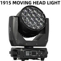 19x15w zoom moving head light rgbw 4-in-1 1915 Zoom beam wash lights Professional stag 1