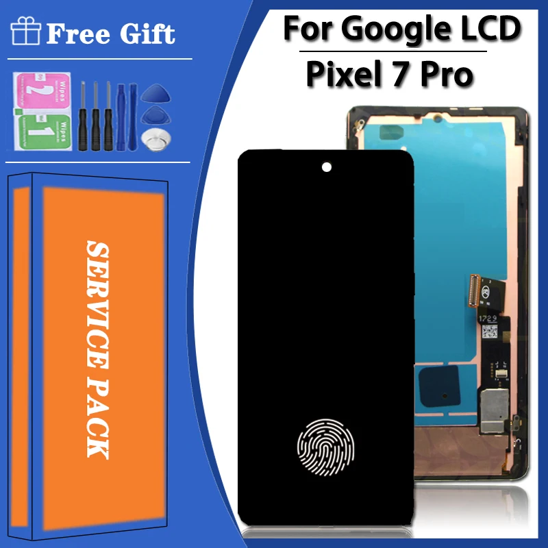 google-pixel-7-pro用のlcdタッチスクリーン67インチgps4bcgede