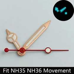 Enhance your timepiece with these Premium Blue - Green Luminous Watch Hands. (NH35 NH36)