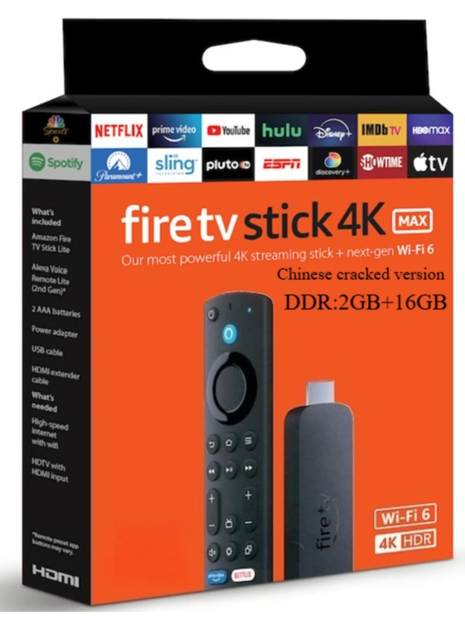 TV Stick 4K Max Supports Wi-Fi 6E Free Videos And Movies