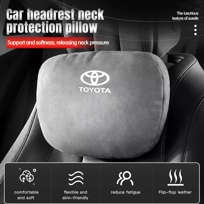 وسادة رقبة بمسند رأس للسيارة ، مسند رأس ، إسفنج مي...