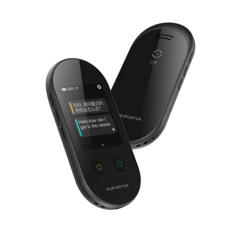 Écouteurs De Traduction De Langue, écouteurs De Traducteur Vocal En Temps Réel Pour Voyage, écouteurs De Traduction Intelligente Avec 144 Langues, Appareil De Traducteur De Langue Instantanée Pour IOS