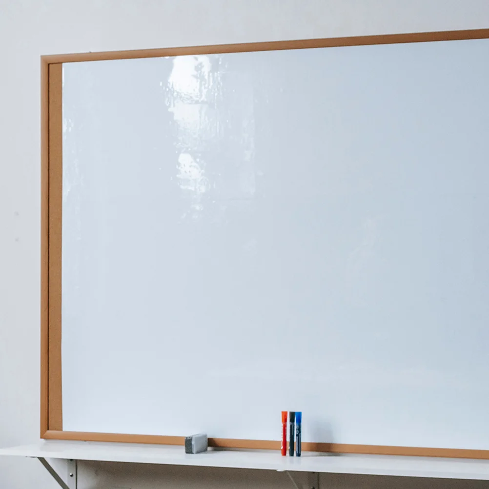 

3 Pcs Chalkboard Wall Sticker White Wallpaper Removable Menu Home Message Whiteboard Child Stickers