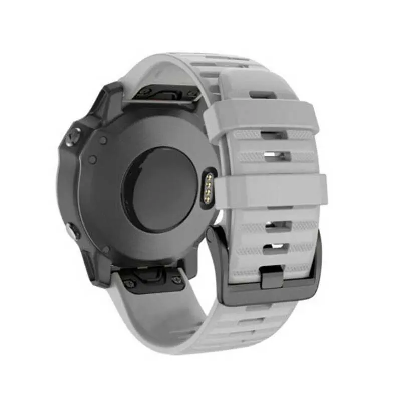 Silicone Quick Release Smart Watch Band - 22mm/26mm