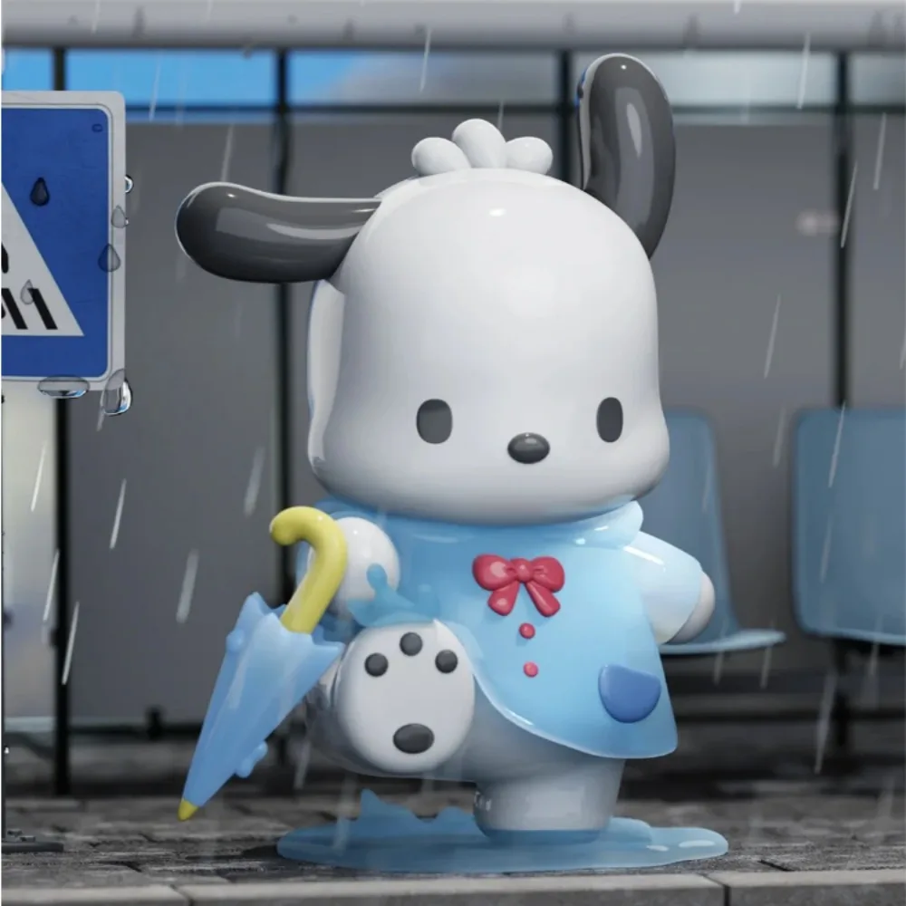 Original Sanrio Rainy Day Series Ornaments Kuromi Figure My Melody