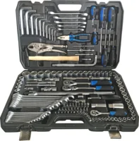 Real Cr-v 142pcs Socket Set Ratchet Wrench Manufacturer Hand Tools Set 1/2 1/4 3/8 Auto Repair 142 rachet herramientas 1