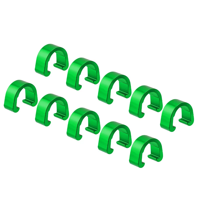 Clip En C Vélo Lot De 10 Clips Frein Vélo Alliage Aluminium Guide C Ble Vtt Route Fixation Cadre 678996