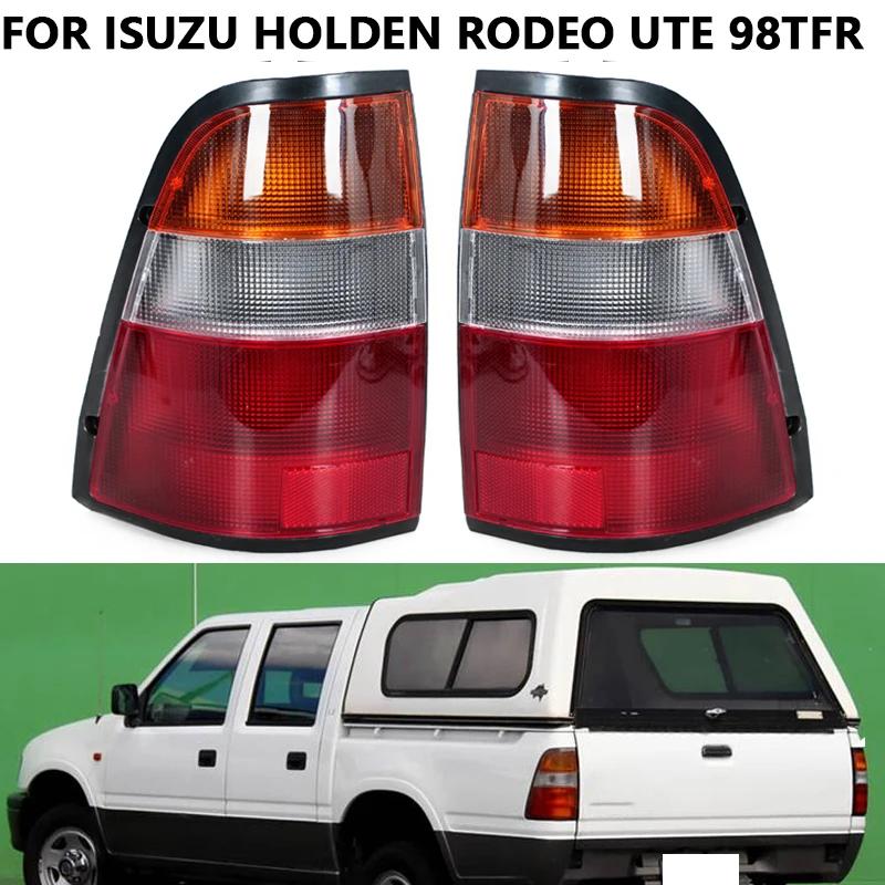 Par De Luces Traseras Transparentes Para Holden Rodeo Ute TF 1997-2003 | Ozeparts, Lado LH+RH