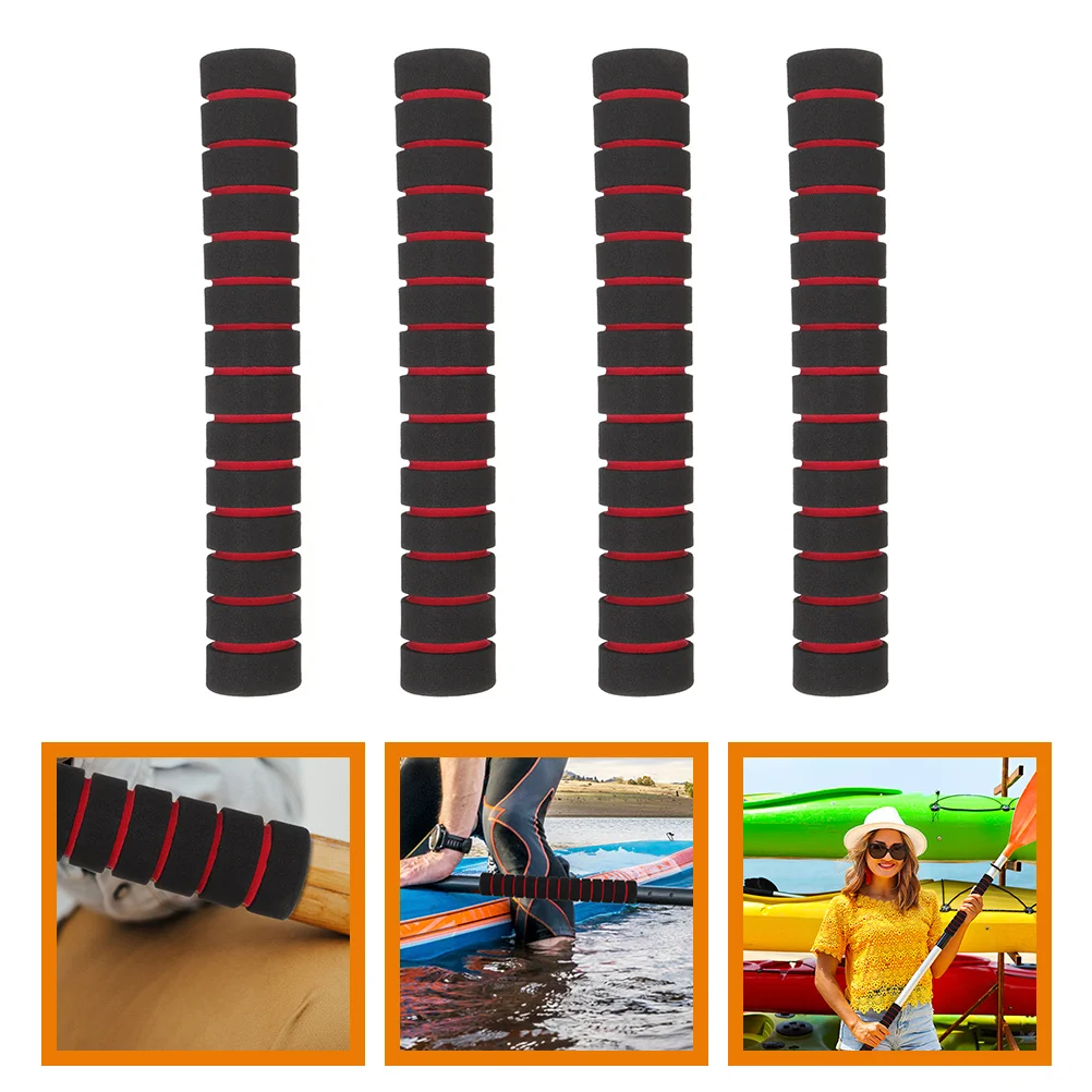 

2 Pairs of Professional Kayak Paddle Protective Covers Non-skid Paddle Grips for Kayak