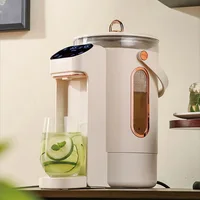Bouilloire Électrique Intelligente 3L avec Contrôle de Température pour Bureau, Distributeur d'Eau Séparé, Bouilloire Chauffante Domestique 800W 3