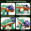 Ankylosaurus Dinosaur Heterosexual Magic Cube, Fun and Unique Children's Toys in Animal Shapes, Dinosaur Magic Cube Science 4