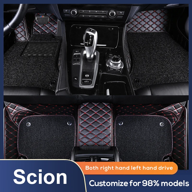 

Custom Floor Mat Customize Make for Scion Vehicles Thicken Durable Quality Carpet Mat for Scion TC XB IA frs