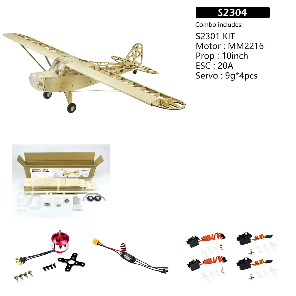 Avion RC S2304 1200mm EPO Moteur 2212 Volant 750g