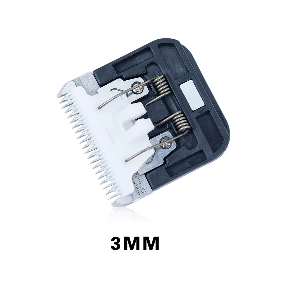1Pcs Original Pet Clipper Ceramic Blade Nozzles Integrated 3/6/9/13mm Cutter Head Spare Knives MDB22 VS888 Dog Hair Trimmer dog hair trimmer,dog clipper,pet clipper,pet hair trimmer,hair trimmer,dog clipper blades