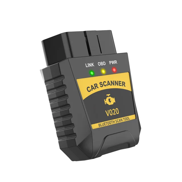 V020 Bluetooth 4.0 OBD2 Car fault Diagnostic Tool Code Reader For IOS Android PC OBD II Scanner read&clear the fault codes 5