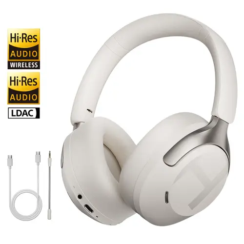 HAYLOU S40 ANC Wireless Headphone 50dB Noise Canceling Hi-Res 3D Spatial Audio Earphone with LDAC Bluetooth 6.0 Over Ear Headset - Image 7