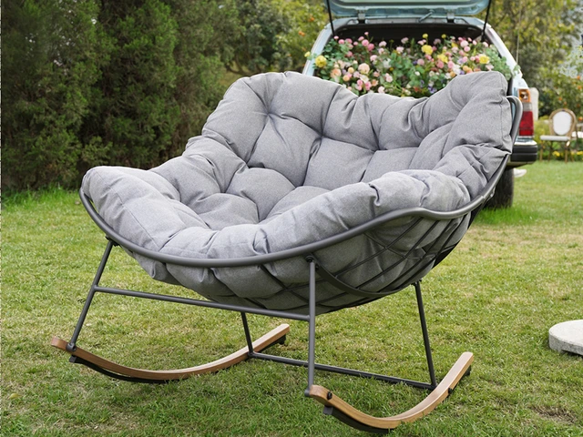 indoor metal rocking chair