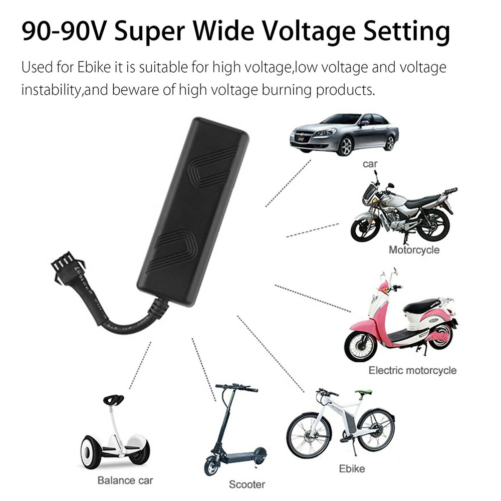 TK205 Mini GPS Tracker with Real-time Monitoring System APP Vehicle Tracking Device Car Motorcycle GSM Locator + Relay