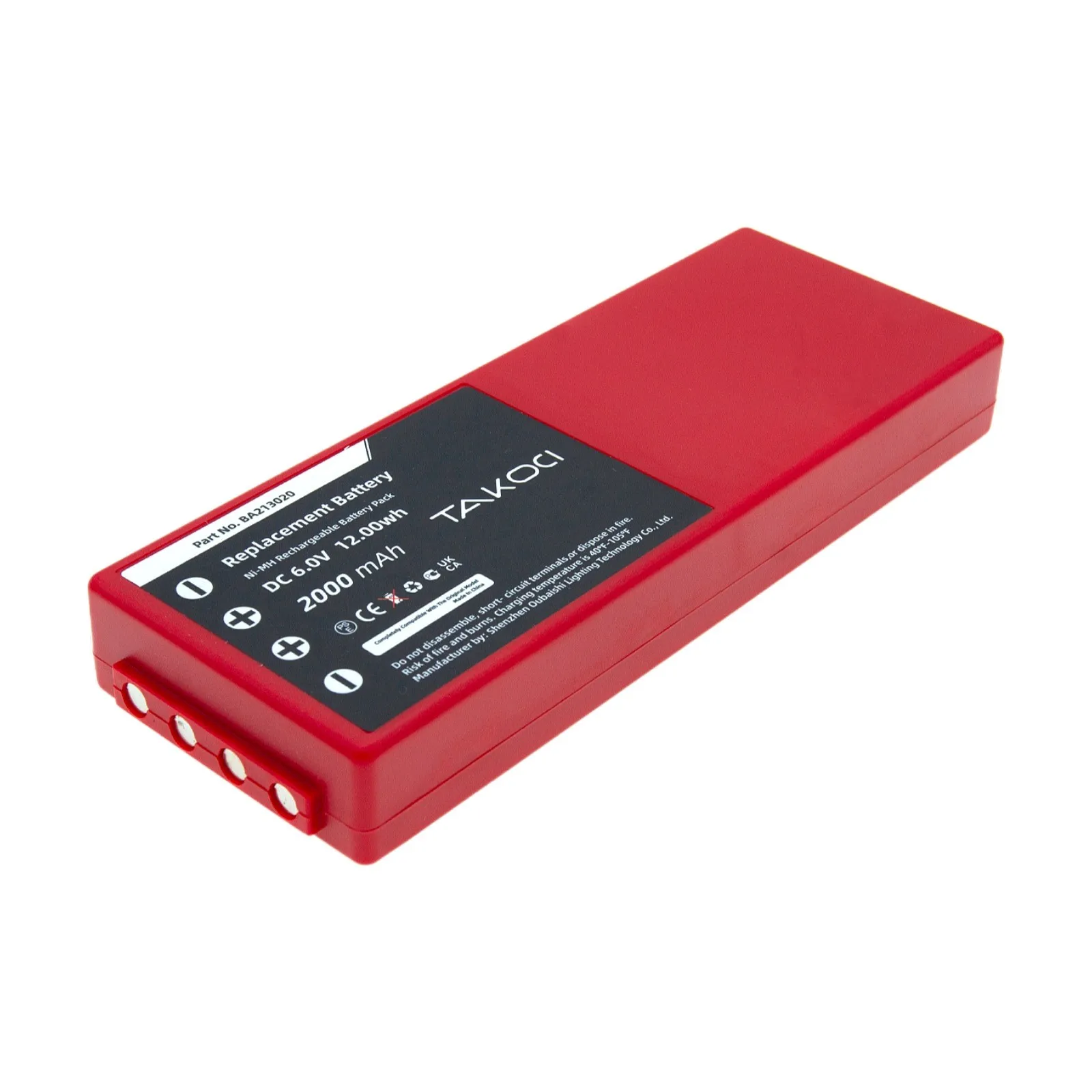 

Replacement Battery for HBC BA213020 BA214060 BA214061 005-01-00466 BA210 RHB1220KY BA213030 Liebherr Funkst