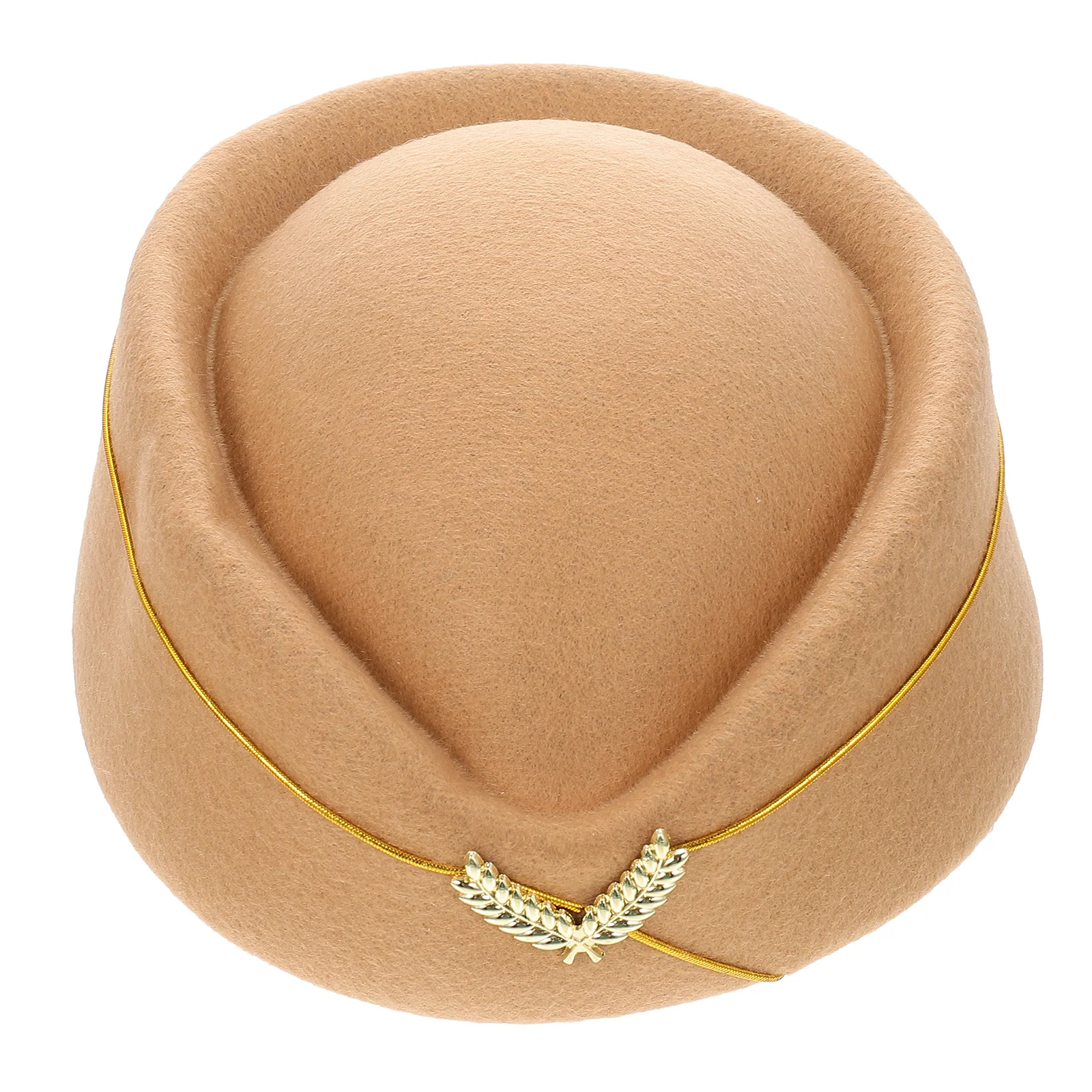 Generic Air Hostesses Hat Stewardess Hat Beret Hat Women Formal Uniform