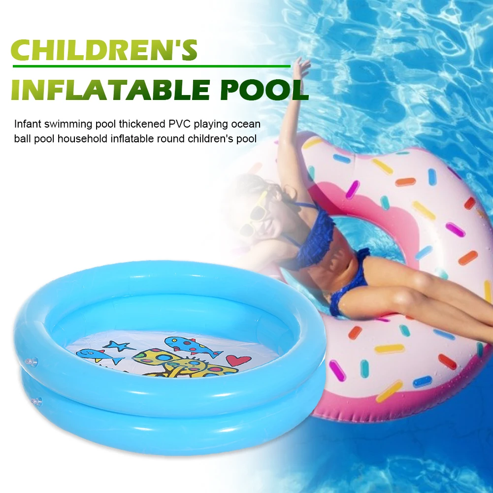PVC Baby Inflatable Swimming Pool for Summer Outdoor Fun