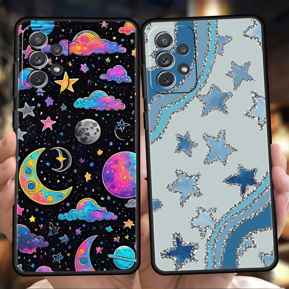 Colorful Stars Phone Case with Vibrant Design