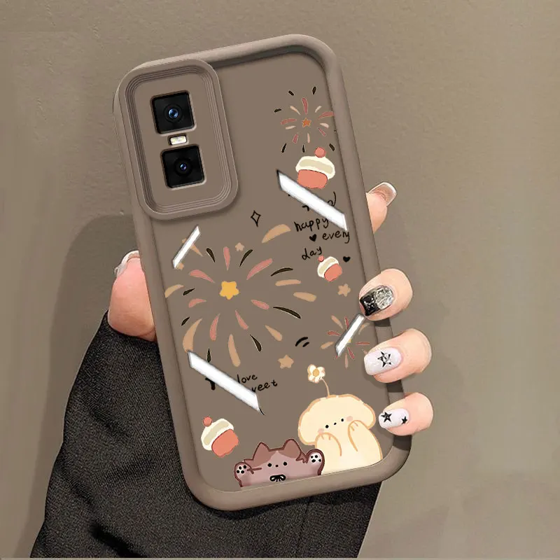 Cartoon Cat Soft Silicone Shockproof Protective Case