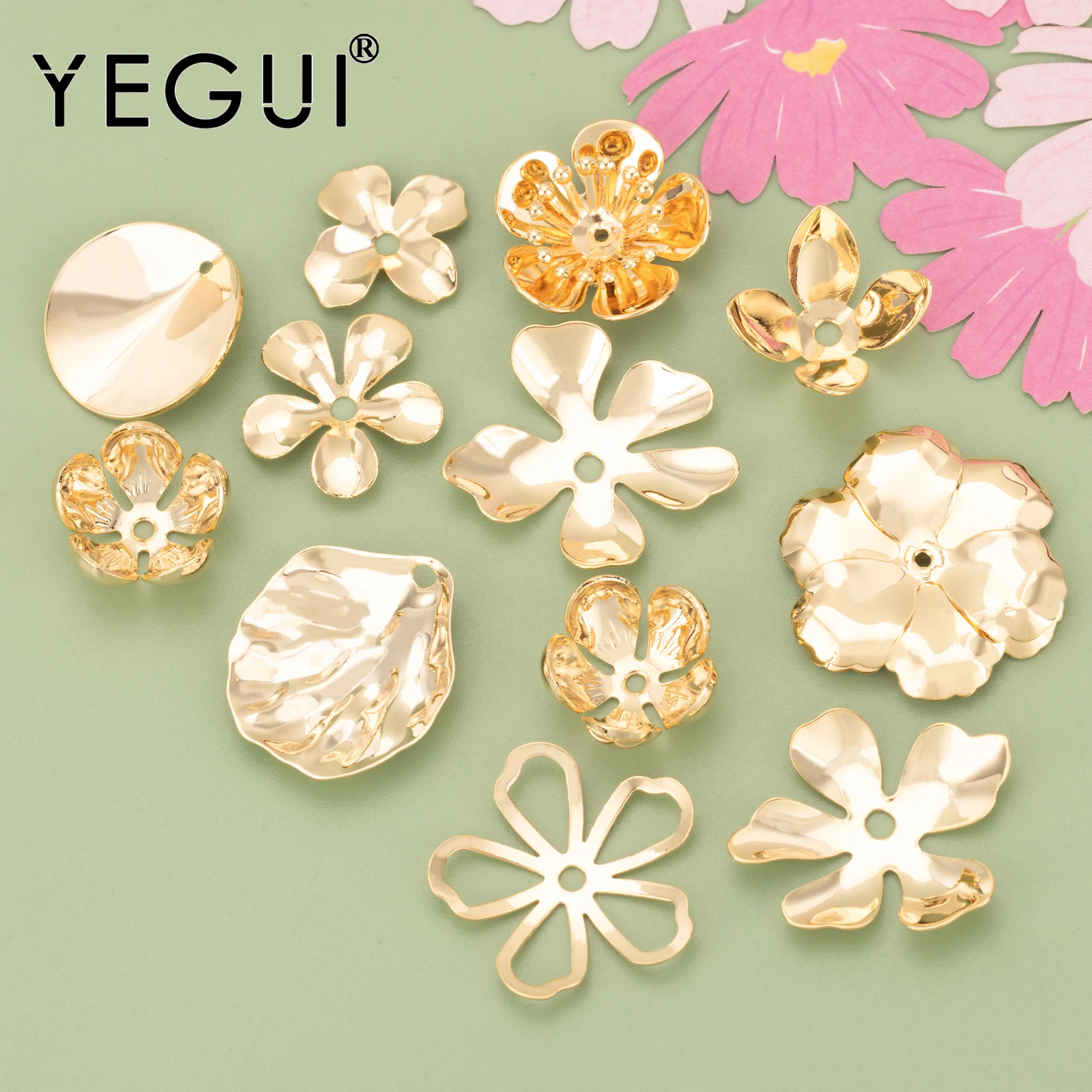 

YEGUI M715,jewelry accessories,18k gold plated,0.3 microns,rhodium plated,diy pendants,jewelry making,diy earrings,20pcs/lot