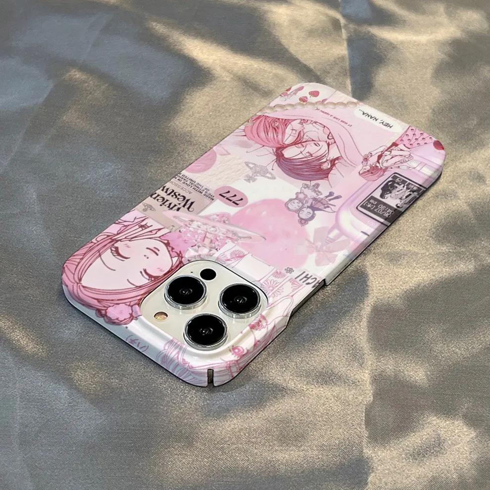 Anime Nana Osaki Line New Phone Case for iPhone 16 15 14 13