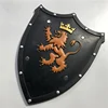 2pcs/Set Halloween Prop Lion Shield Cosplay Golden Sword PU Weapon Movie Game Anime Cos Kids Role Play Gift 4