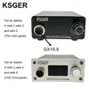 KSGER Hot Air Gun SMD Rework Station GX16-8 Solder Dryer Handle Electronic OLED T12 Nozzle Stand DIY Tools Quick Heating 700W 4