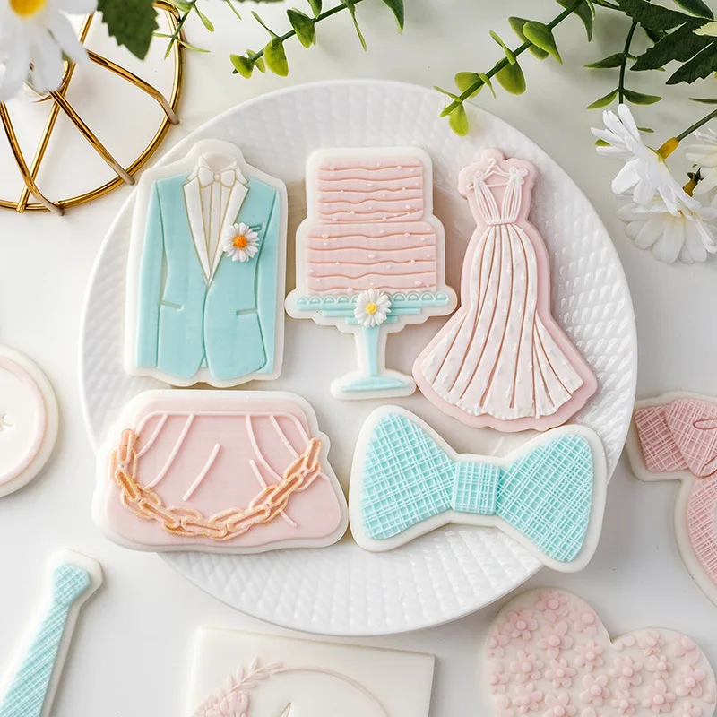 Wedding Flip Candy Cookie Mold Fondant Sugarcraft Cookie Cutters DIY Baking Molds cookie cutter baking mold cookie mould cookie printing mold fondant cutter