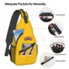 Sling L-Luka Magic Num 77 Laker Chest Bags Crossbody Shoulder Backpack Outdoor Sports Daypacks Fashion Bag 4