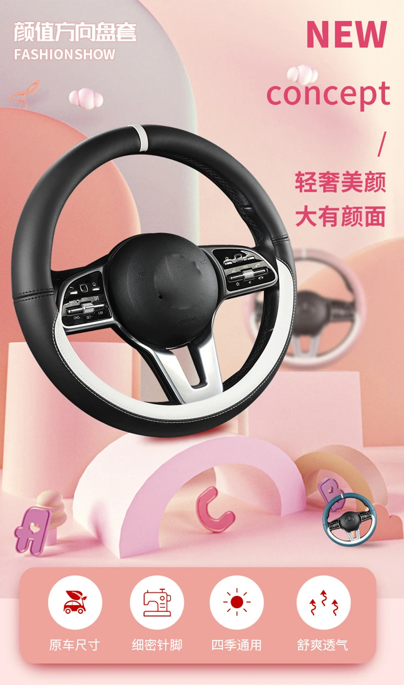 Auto Lenkrad Abdeckung 38 cm Leder Für KIA K5 KX5 K2 K3 GT Marke Rio Cerato Sportage Stinger EV6 EV6 GT EV6 GT-line 2021 2022 – Detail 20