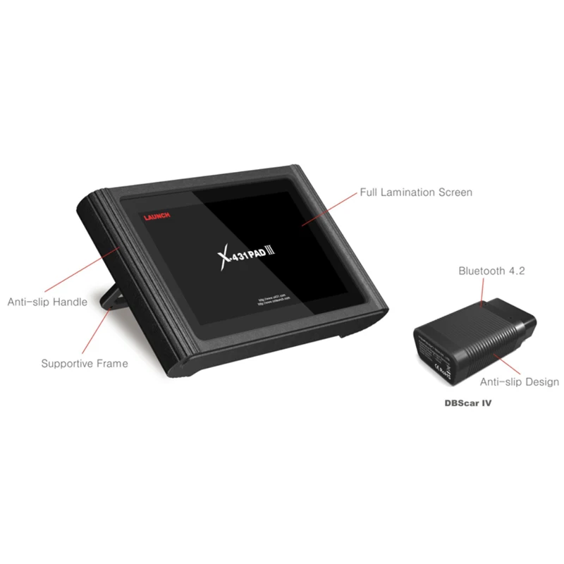 New Arrival X431Pad III V2.0 Auto Diagnostic Tool Automobile Fault