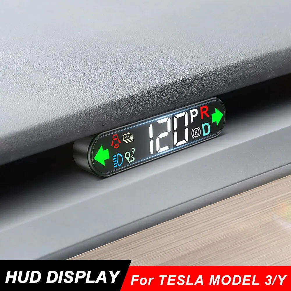 Hud Head-Up Display Per Tesla Model 3 Model Y Dedicato Head-Up Display Tachimetro Per Tesla Car Model3 Accessori Modely