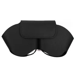 Premium PU Leather Protective Case for Airpods Max Earphones - Soft, Magnetic, Anti - Scratch Cover (Black)