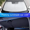 ⚑Car Windshield Sun Shade Foldable Sunshade Heat Protection Car Accessories Interior Parasol Front Window Sunshades 3