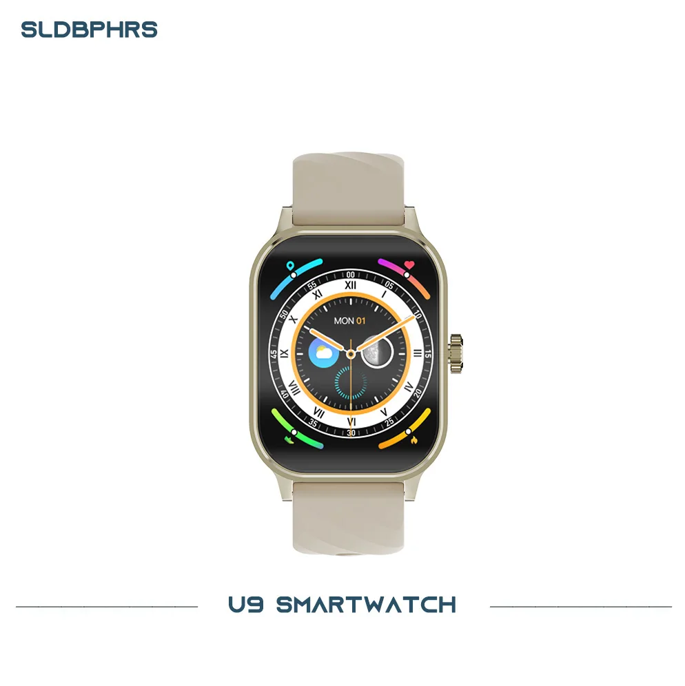 

SLDBPHR U9 Smart Watch Smart Bracelet Bluetooth Call Sleep Blood Oxygen Heart Rate Monitoring Listening to Music Running Sports