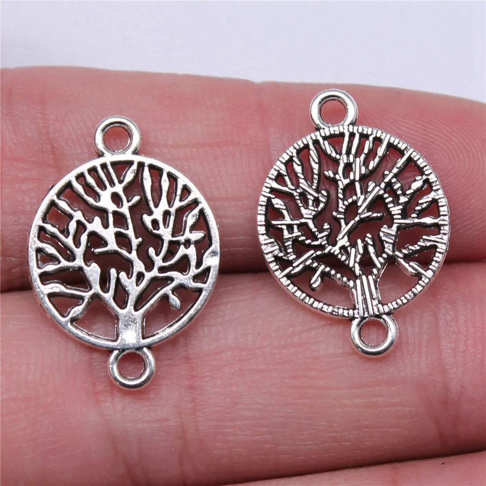

Jewellery Tree Of Life Connector Charms Cute Car Pendant 20pcs