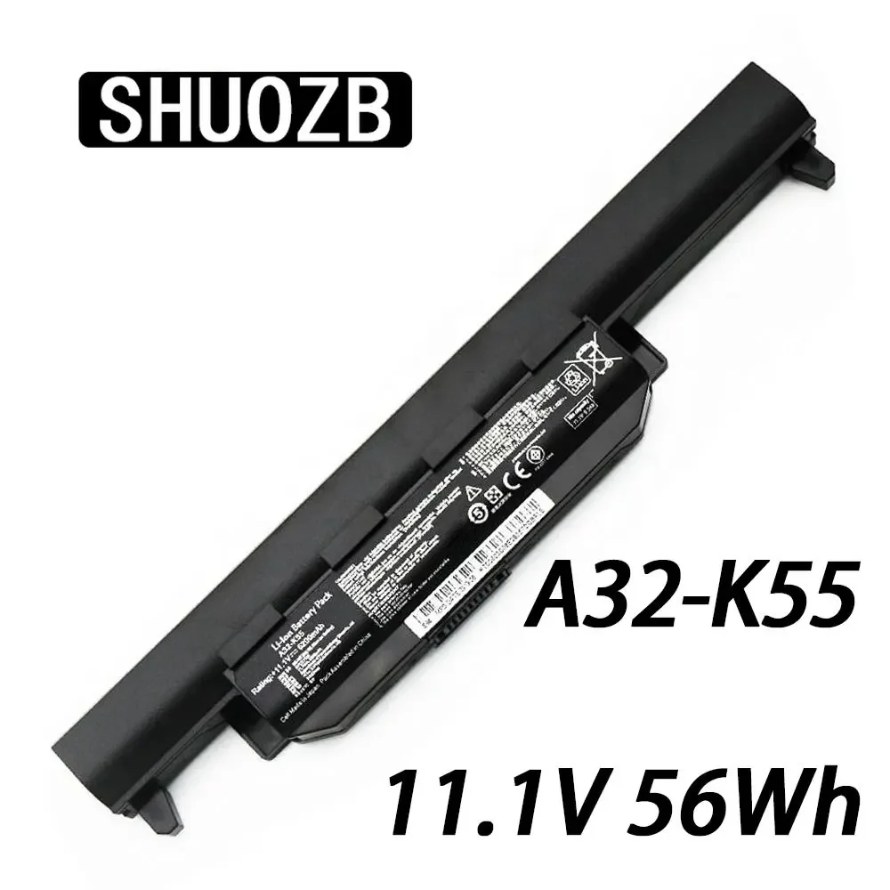 

SHUOZB A32-K55 Аккумулятор для ноутбука ASUS X45 X45A X45C X45V X45U X55 X55A X55C X55U X55V X75 X75A X75VD U57 U57A U57VD A55