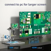 Andonstar 2024 New Trinocular 2000X UHD 2160P HDMI Digital Microscope AD246SM-Plus for PCB SMD Soldering for Phone Repair Tools 2
