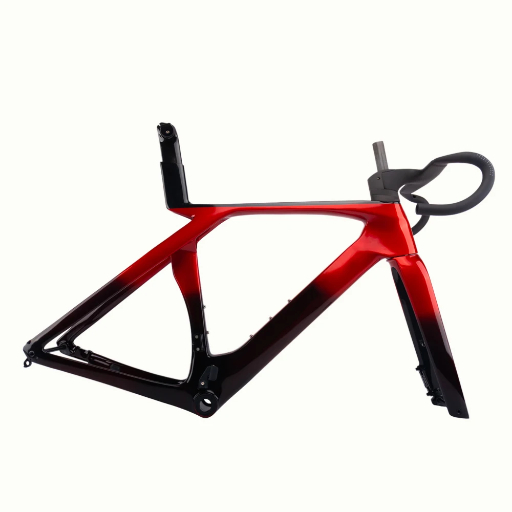 T1100 Ultimate Racing Carbon Road Frame SLR Carbon Bike Frame With Handlebar Gen7 Disc Brake Bicycle Framest DPD shipping