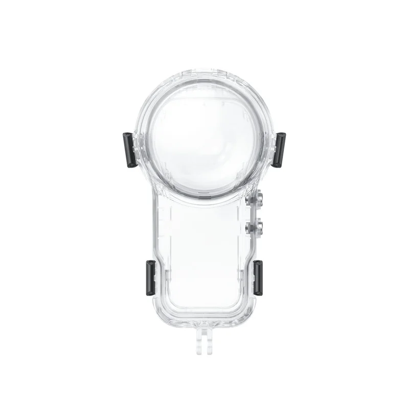 Achetez l'étui de plongée invisible Insta360 X5 – étanche 60m, montrant le joint d'étanchéité robuste.